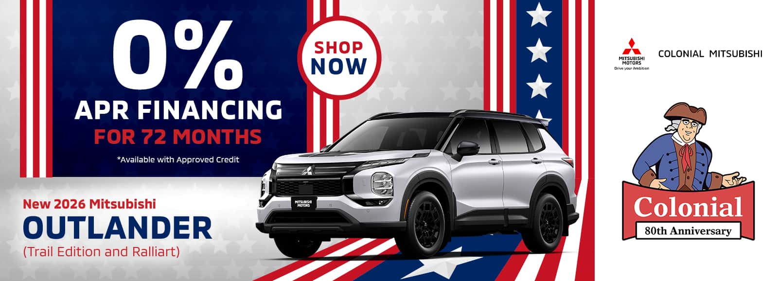 New 2026 Mitsubishi Outlander (Trail Edition and Ralliart)