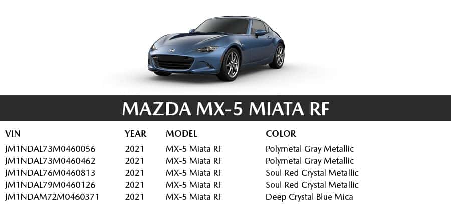 Mazda MX-5 Miata RF | El Dorado Mazda in McKinney, Texas