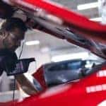 Mazda oil change service