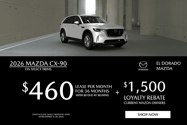 New 2026 Mazda CX-90 Lease Offer