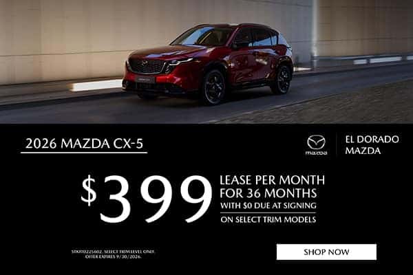 New 2026 Mazda CX-5 Lease Offer