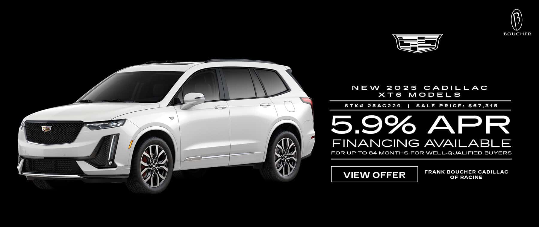 Mar 25 - 2025 Cadillac XT6 in Racine, WI
