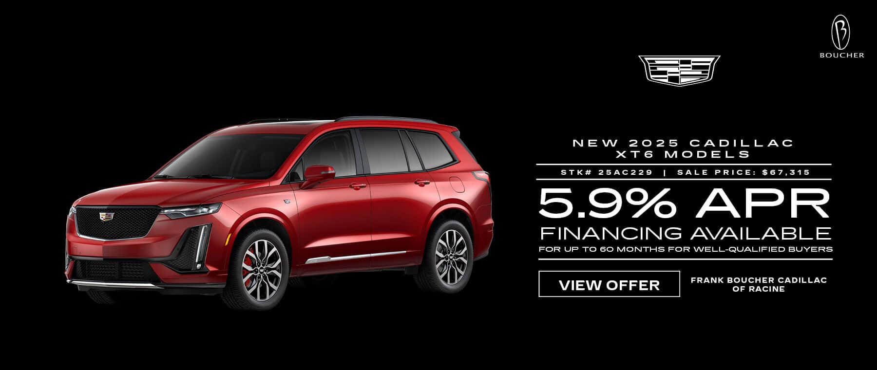Apr 25 - New 2025 Cadillac XT6 Models in Waukesha, WI