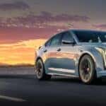 front exterior view of two cadillac ct5-v blackwing models for sale in racine, wi