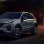 Front exterior view of the 2024 Cadillac XT4 for sale in Racine, WI