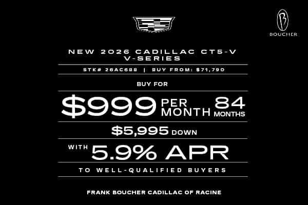 Save on a New 2026 Cadillac CT5-V V-Series!