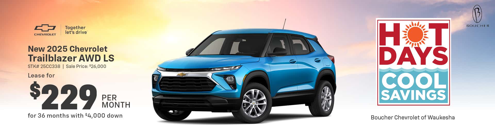 June 25 - 2025 Chevrolet Trailblazer AWD LS in Racine, WI