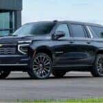 front exterior view of the 2026 Chevy Suburban in Racine, WI