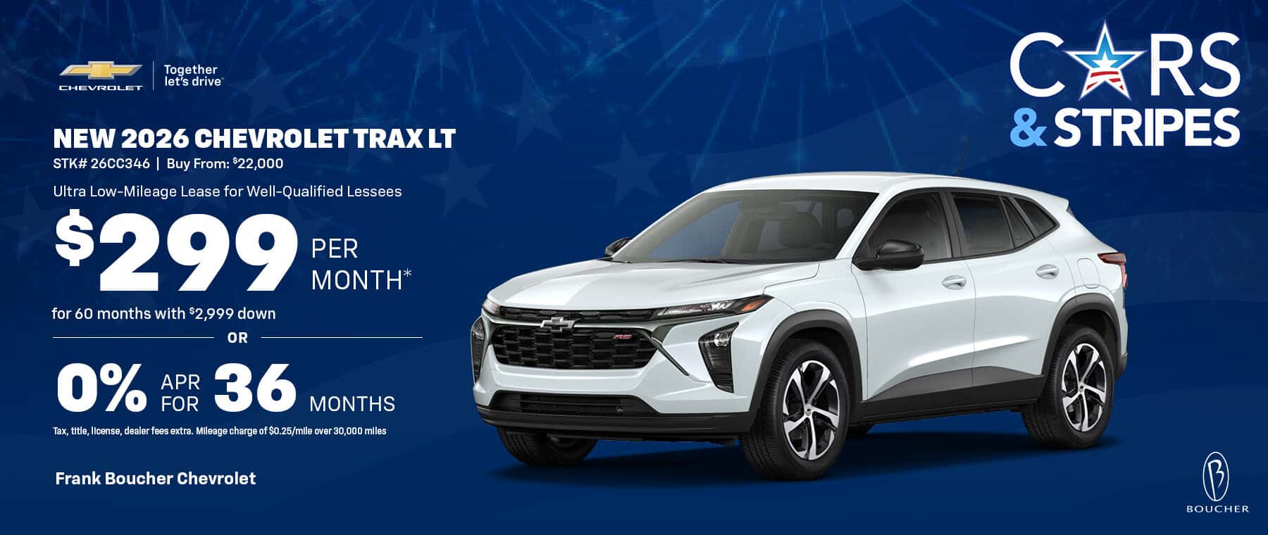 Save on a New 2026 Chevy Trax LT in Mount Pleasant, WI
