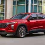 front exterior view of the 2026 Chevy Trax for sale in Racine, WI