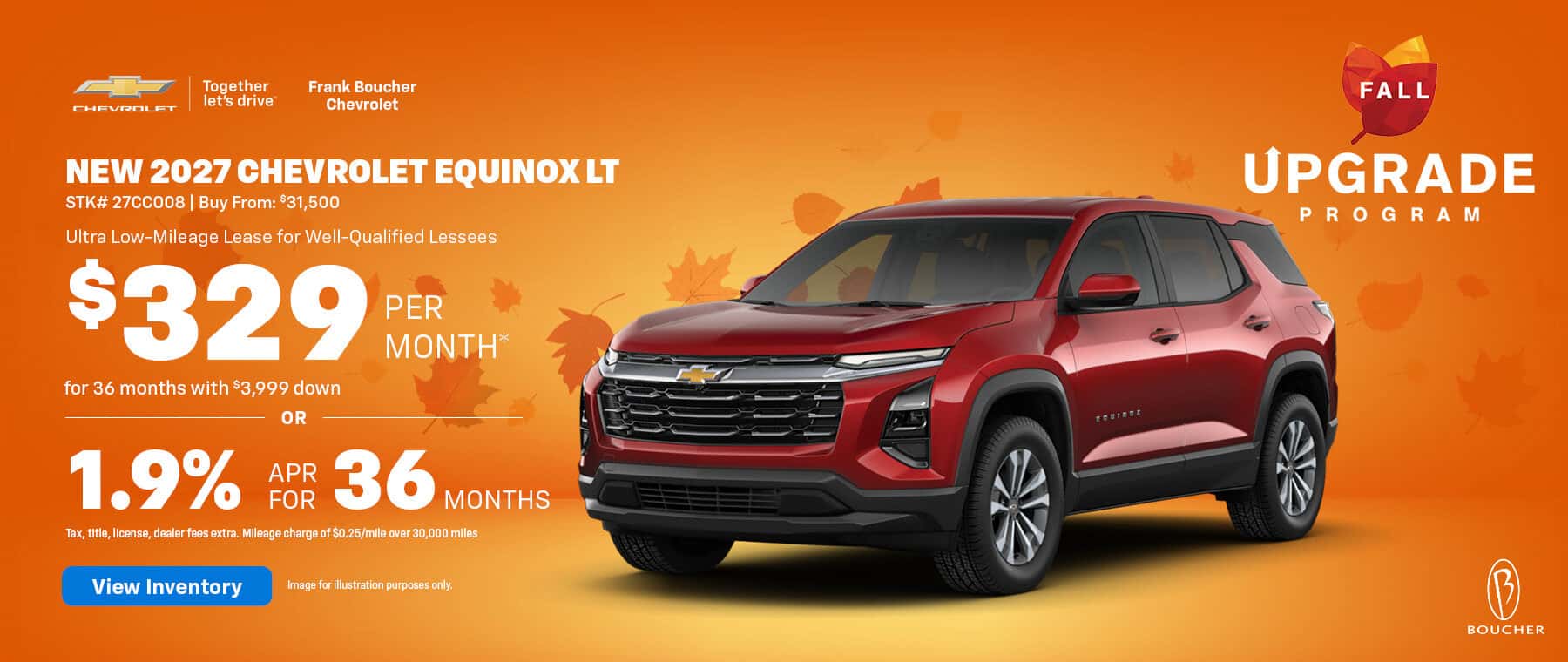 Save on a New 2027 Chevy Equinox LT