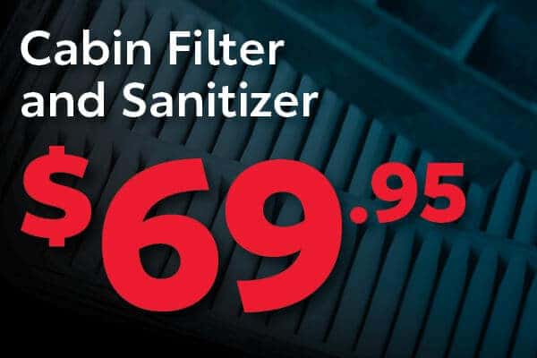 Cabin Filter Special