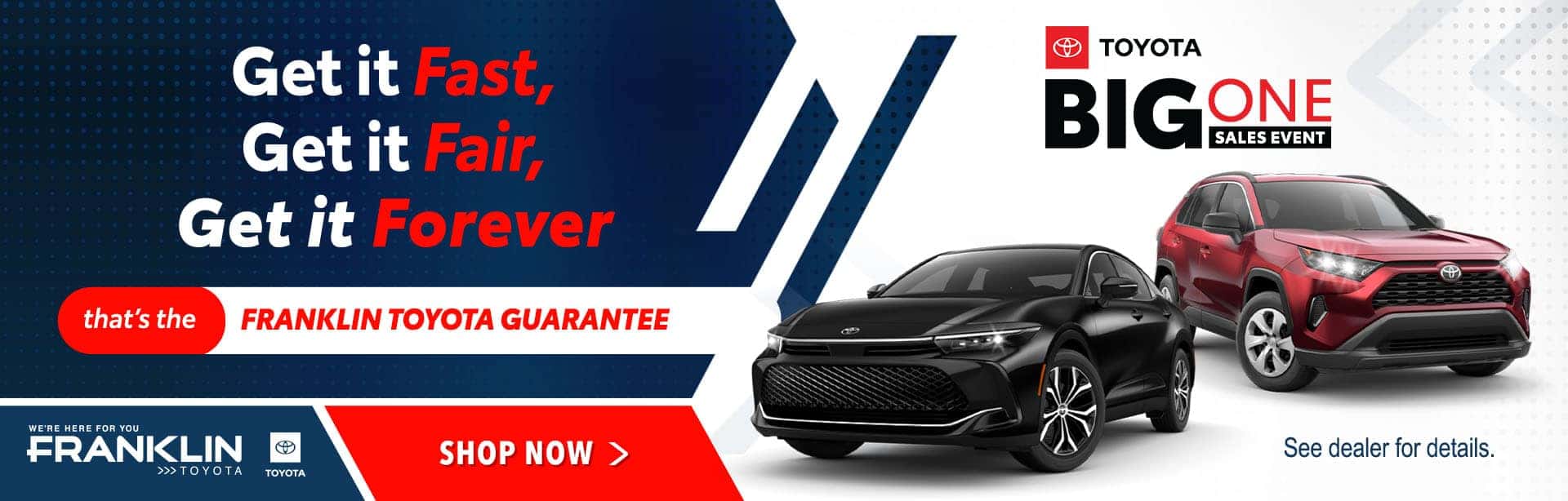 Toyota Dealership Statesboro GA: New & Used Cars | Franklin Toyota
