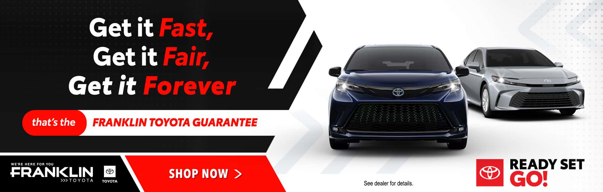 Toyota Dealership Statesboro GA: New & Used Cars | Franklin Toyota