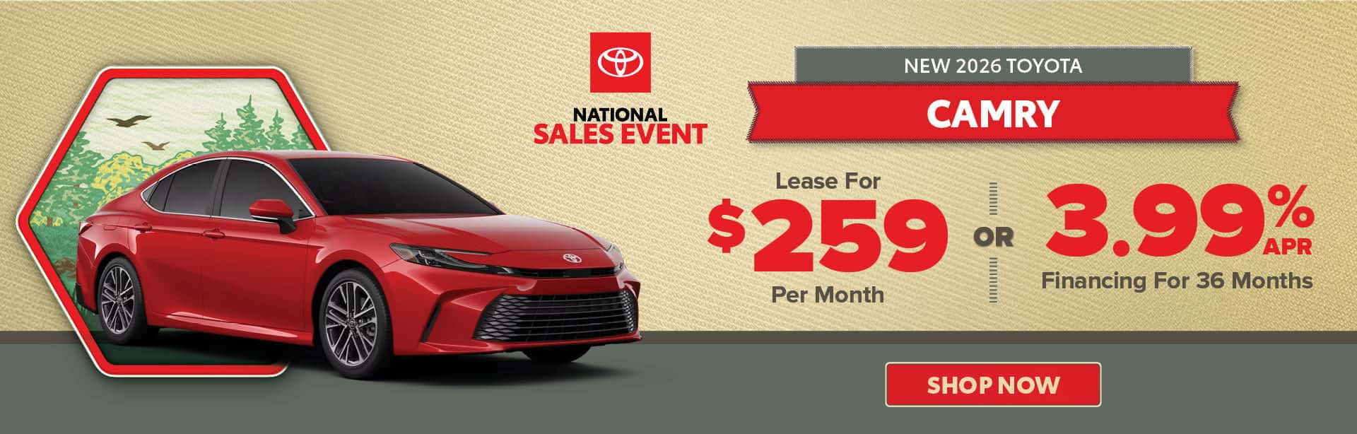 New 2026 Toyota Camry