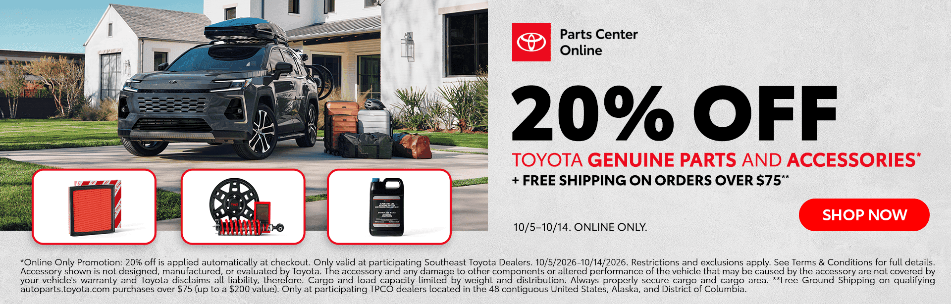 Toyota Genuine Parts and Accessories
