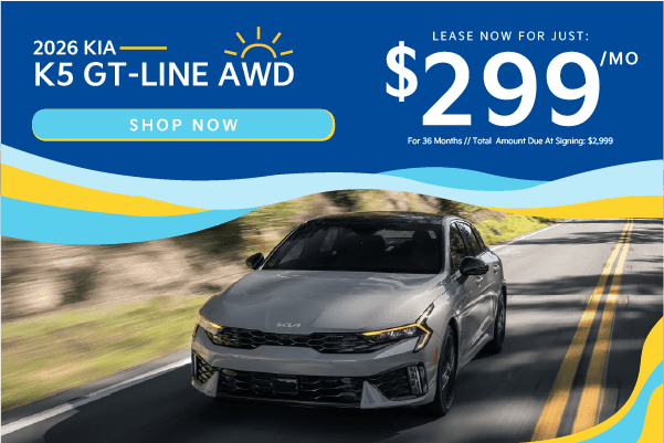 New 2026 Kia K5 GT-Line AWD AWD 4 DOOR SEDAN