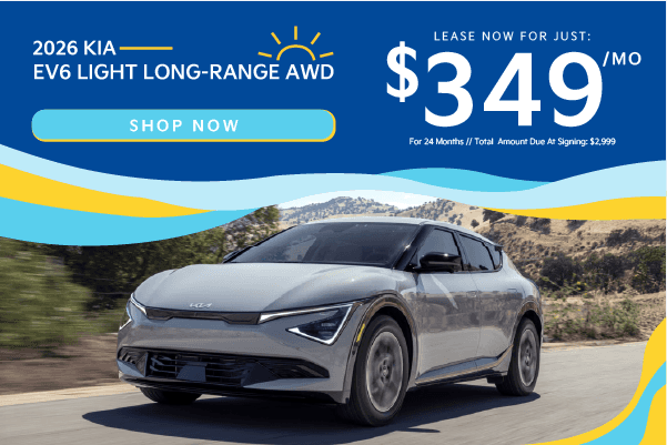 New 2026 Kia EV6 LIGHT AWD 5DR SPORT UTILITY