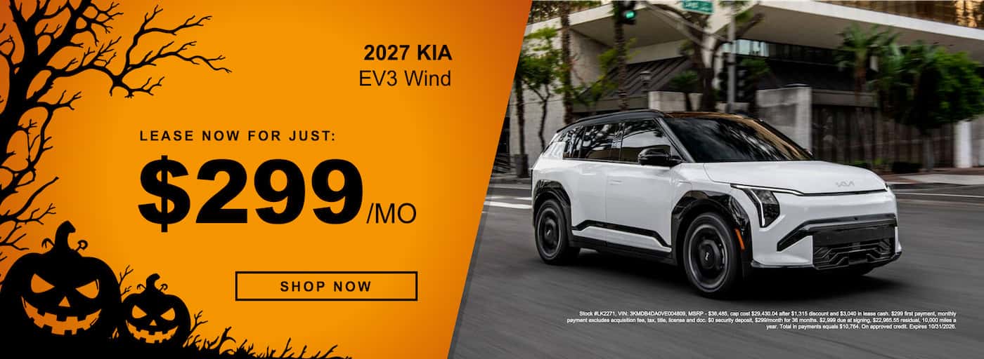 2027 Kia EV3 Wind 299 per month