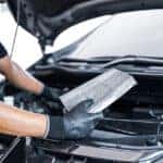 Changing cabin air filter as part of Chevy service schedule