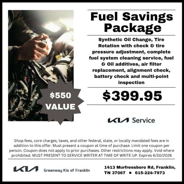 Kia Service Specials in Franklin at Greenway Kia of Franklin Kia Service Specials in Franklin at Greenway Kia of Franklin