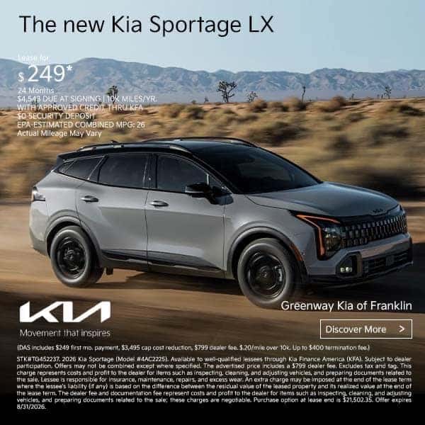 New 2026 Kia Sportage LX 