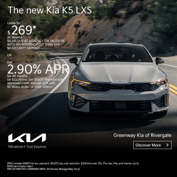 New 2026 Kia K5 LXS