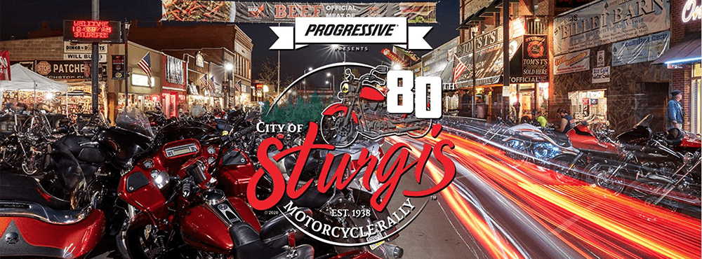 80th Annual Sturgis Motorcycle Rally Banner