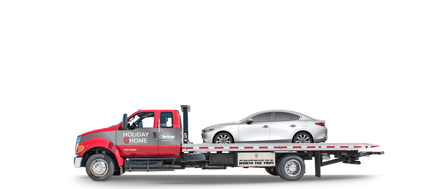 Holiday@Home Mazda Delivery Truck
