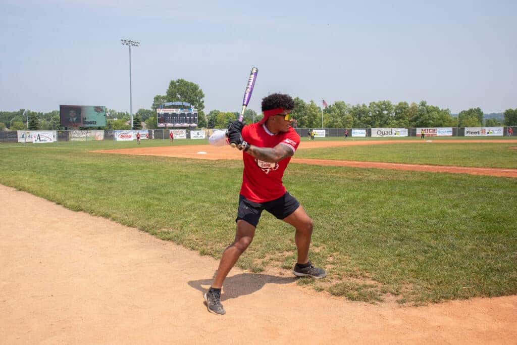 Team Holiday at the Braelon Allen Charity Softball Game Fond du Lac, WI