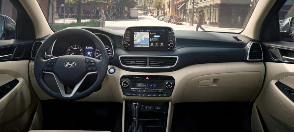 2021 Hyundai Tucson Interior Space Features Humble Hyundai