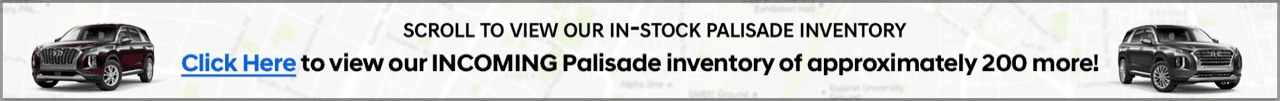 Incoming Palisade Inventory