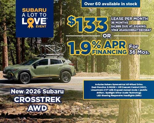 2026 Subaru CROSSTREK AWD