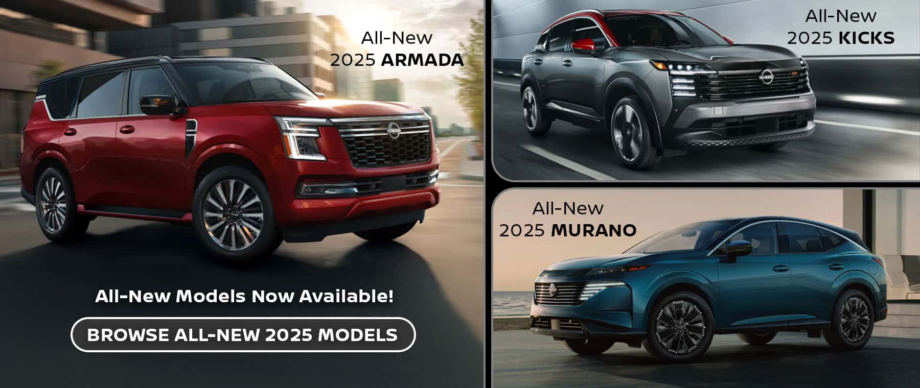 All-New 2025 Nissan Models