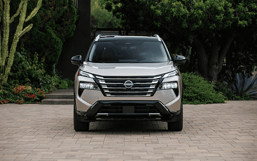 Front view of the 2026 Nissan Rogue