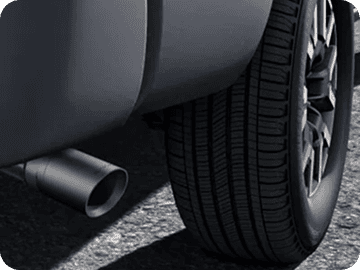 Satin Exhaust Finisher Kit