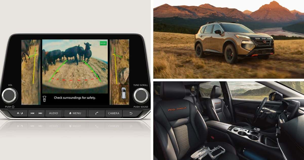 The 2026 Nissan Rogue Rock Creek comes with special features that make it off-road friendly.