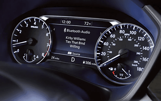 2026 Nissan Altima instrument cluster gauges