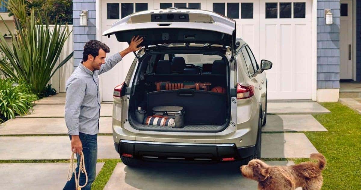 The 2026 Nissan Rogue has a larger area to fit both passengers and cargo