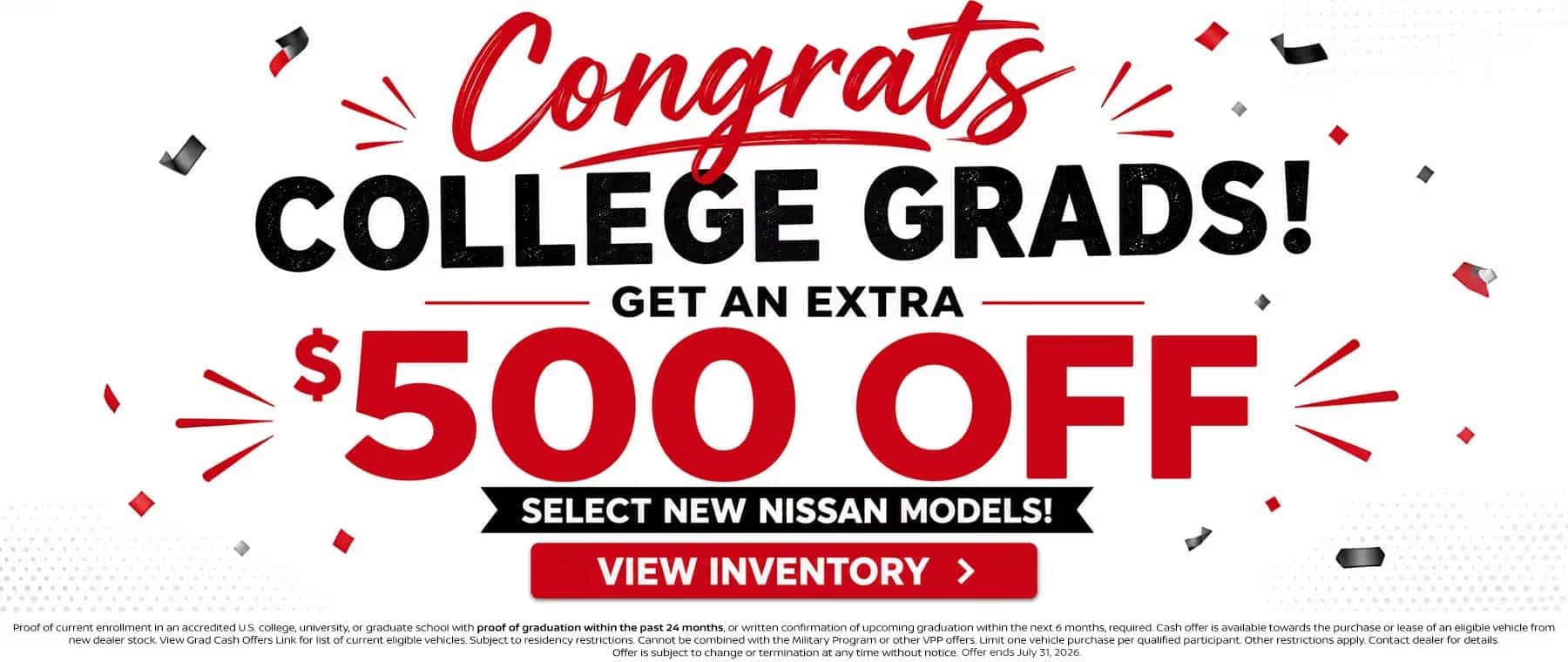 Nissan College Grad Program