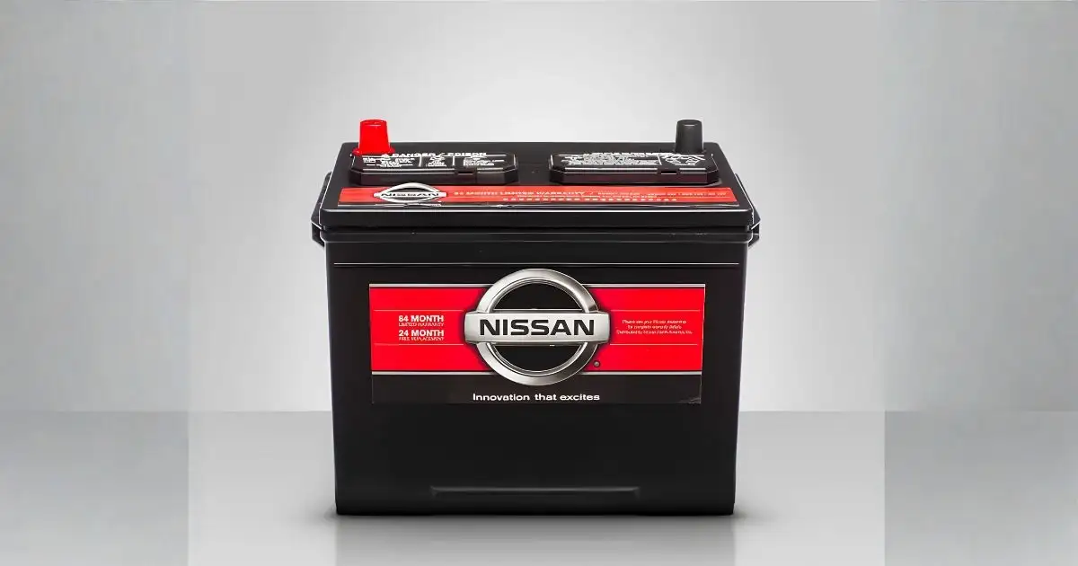 Checking battery condition and replacement during the 100k Nissan maintenance