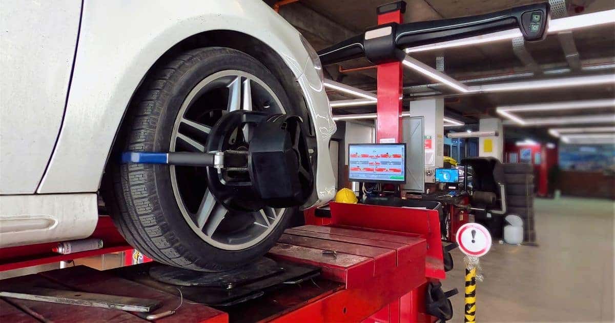 Nissan wheel alignment makes the tires grip better on Cleveland, OH, roads