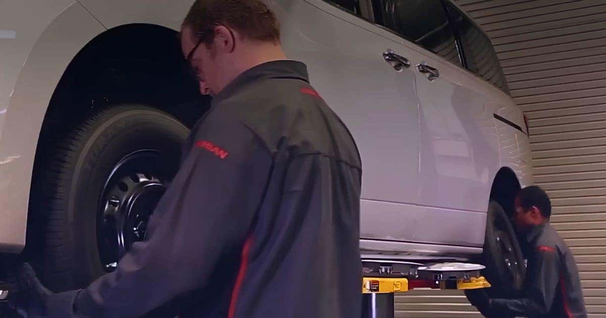 You should schedule your Nissan tire rotation every 5,000 miles at I-90 Nissan