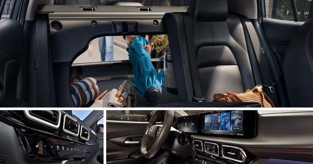 Standard interior features of the 2026 Nissan Sentra
