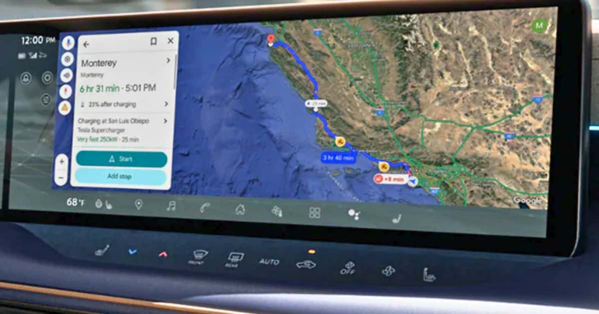 The Intelligent Route Planner feature of the 2026 Nissan Leaf