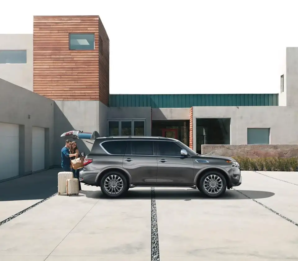 Nissan Armada — a full-size SUV that holds above-average wholesale demand in the Cleveland-area market
