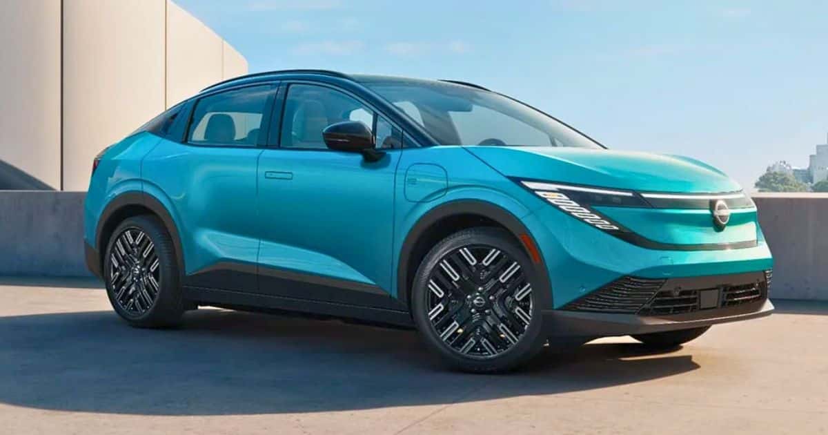 The 2025 Nissan LEAF is an electric crossover SUV compared to the 2025 LEAF, which is a hatchback