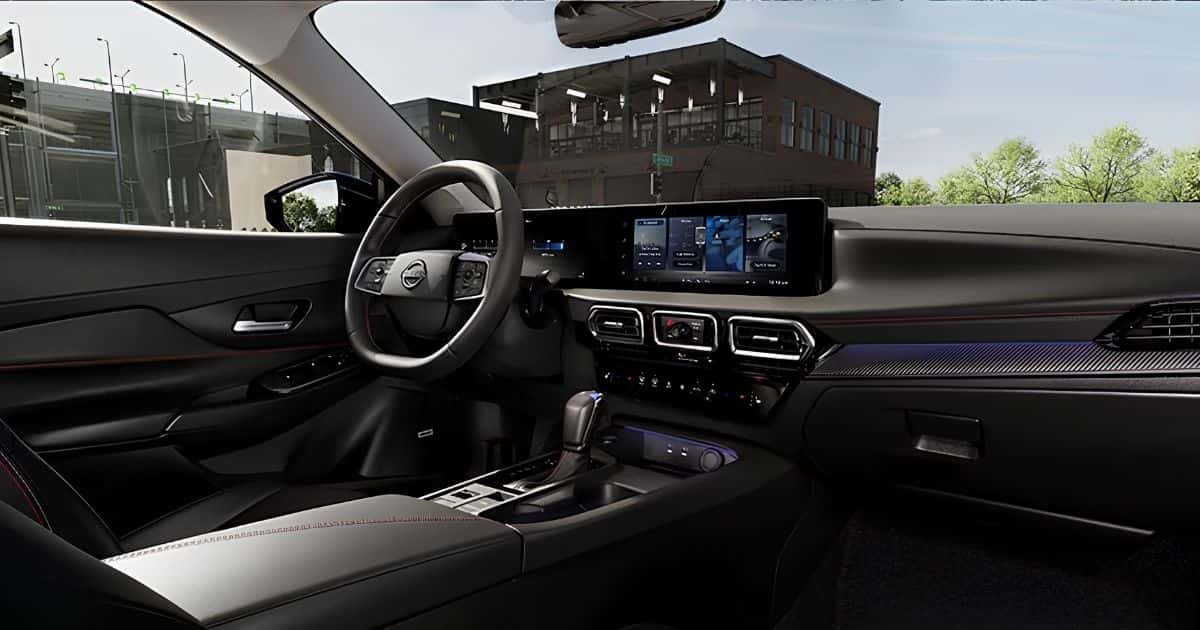 The 2026 Sentra is one of the Nissan vehicles that got the 12.3-inch monolith display