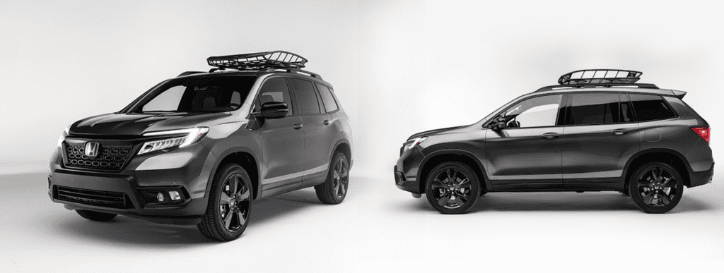 2020 honda passport online roof rails