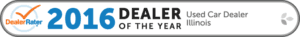 2016 Dealer of Year award
